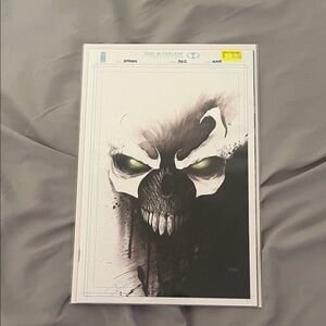 Spawn Art Print - Black and Green